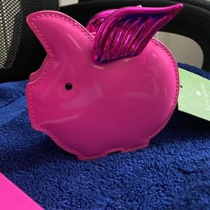 Kate Spade coin purse, “When pigs fly!”
